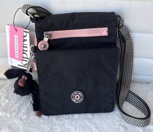 Kipling NWELDORADO Lightweight Crossbody Nylon Travel Bag Black MSRP:$ 64 NWT - Picture 1 of 10