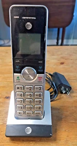 AT&T 6.0 Cordless Telephone TL96456 Handset and Charger Home Phone System - Picture 1 of 5