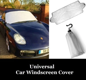 Car Frost & Snow Protector Windscreen Cover Winter Ice Screen Shield Dad Gift - Picture 1 of 4