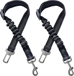 2 Pack Dog Seatbelt Pet Car Harness Leash – Cinturón de Seguridad Mascota - Picture 1 of 7
