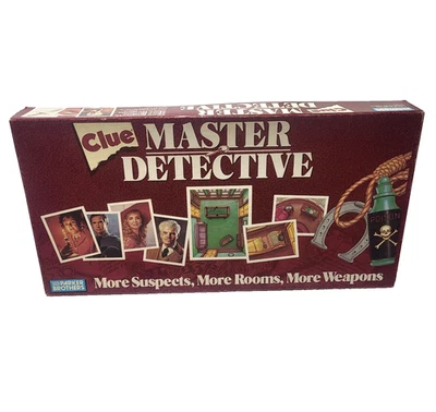 Clue Master Detective Game by Parker Brothers - Vintage 1988 Edition - Complete! - Image 1 of 4