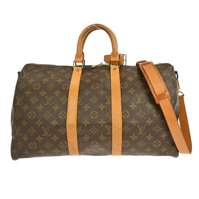 Bolso de Lona Louis Vuitton Monograma Keepall Bandolera 45 M41418 892FC NQ01721 Foto 1 de 4