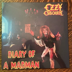 SEALED~12" LP~BLUE SWIRL COLORED VINYL~OZZY OSBOURNE~2011~DIARY OF A MADMAN~LIMI - Picture 1 of 7