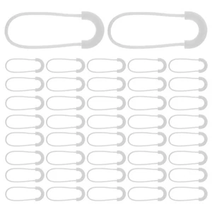  100 pezzi sacchetto cerniera estraibile prolunga ricambio linguette a forma di U zip - Foto 1 di 17