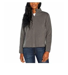 Three Dots Damen Gr. S gesteppte Stufensaum Strickjacke grau - Bild 1 von 2