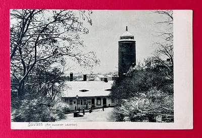 AK BAUTZEN 1911 Am äußeren Lauentor im Winter bei Schnee  ( 165822 - Bild 1 von 2
