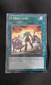 YGO A Hero Lives 1st Edition Ultimate Rare LP Generation Force GENF-EN098 - Picture 1 of 3