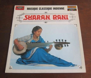 SHARAN RANI ☆ Indian Classical Music LP FRANCE 1967 VOGUE CLVLX119 - Imagen 1 de 4
