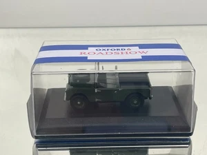 OXFORD LAN188003 LAND ROVER SERIES 1 88 INCH -GREEN 1:43- GOOD IN BOX - Picture 1 of 6