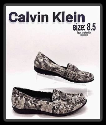 Zapatos sin cordones para mujer Calvin Klein talla 8,5 M buen estado Foto 1 de 4