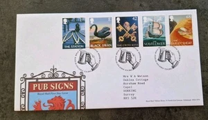 FDC Pub Schilder 2003 Edinburgh Tallents Haus Stornierung - Bild 1 von 2