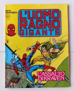 L' UOMO RAGNO GIGANTE N.6 L'ASSALTO DI KRAVEN serie cronologica Corno 1976 devil - Foto 1 di 10