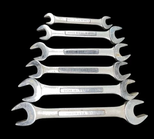 vtg Craftsman double open end V wrenches USA lot 6 - Picture 1 of 10