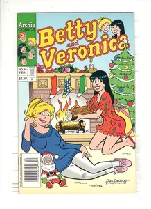 BETTY AND VERONICA #84 VF+, Dan DeCarlo sexy fireplace cover & art, Archie 1995 - Picture 1 of 2