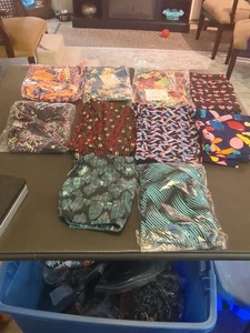 Lot Of 10LulaRoe Leggings OS One Size Assorted Patterns/Designs. New Lot H - Picture 1 of 6