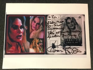 SEXY KAREN BLACK 8 1/2x11 HANDSIGNIERTES FOTO! Rob Zombies HAUS DER 1000 LEICHEN! - Bild 1 von 3