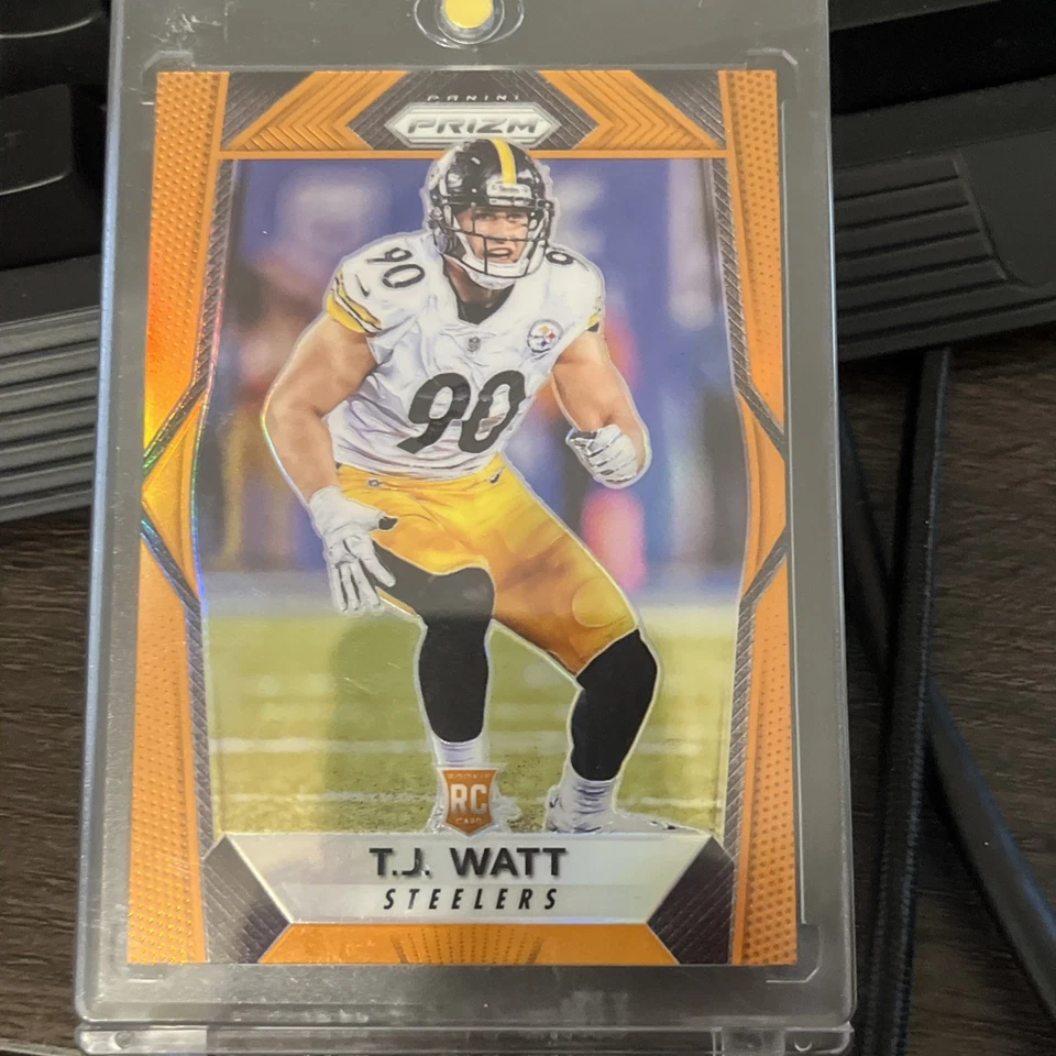 Tj Watt 2017 Prizm Rookie Orange /275 - Image 1 of 1
