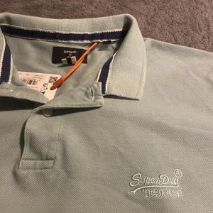 Superdry Polo Clásico Para Hombre XL 2 Botones Vintage Destruido Verde Menta Preppy - Imagen 1 de 24