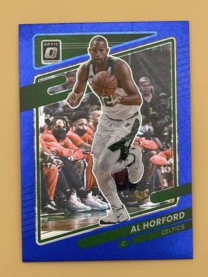 Al Horford 2021-22 Donruss Optic Blue Velocity #37 Boston Celtics - Image 1 of 2