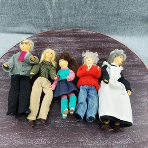 Erna Meyer German The Little Doll House Family Dolls in abbigliamento casual e formale - Foto 1 di 19