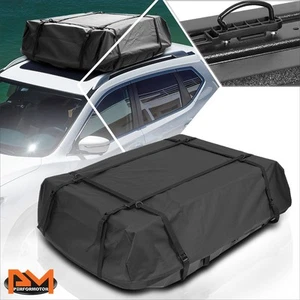 Bolsa de equipaje de almacenamiento de carga montada en portaequipajes de techo impermeable universal + base ABS - Imagen 1 de 7