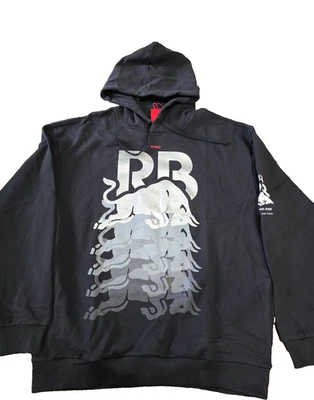 Moletom com capuz HUGO BOSS X Red Bull Visa Cash App multigráfico cor preta tamanho grande - Imagem 1 de 4