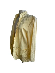 Chaqueta Blazer Marc Cain Estilo Boho Amarilla Talla 42 Moda Instyle Algodón Viscosa - Imagen 1 de 6