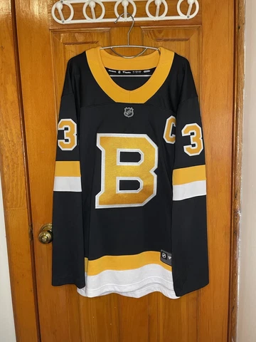 Boston Bruins Zdeno Chara Alternate Fanatics Jersey- Men’s L Cover