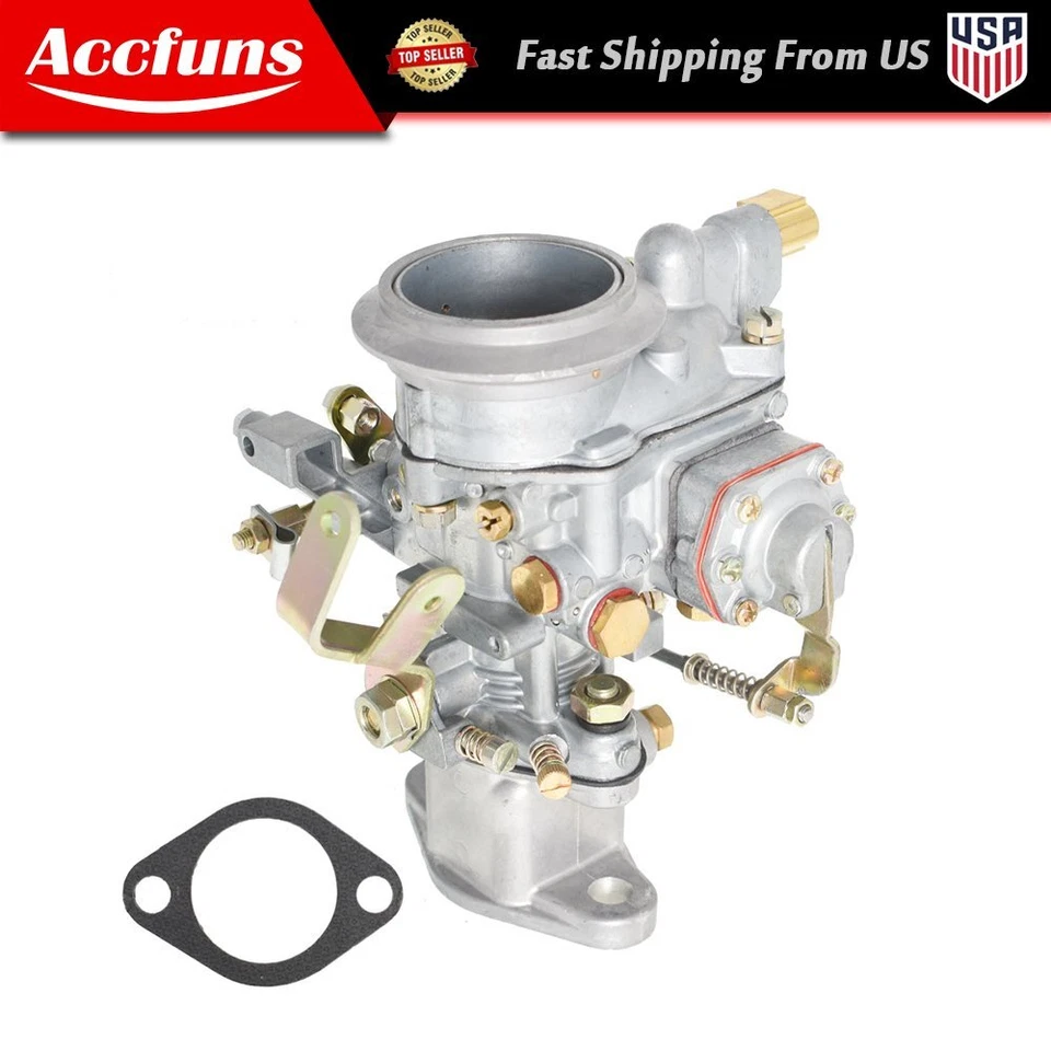 Fit For 1959-1973 Jeep CJ3 CJ5 CJ6 2.2L l4 17701.02 Solex 1 Barrel Carburetor — 第 1/4 张图片