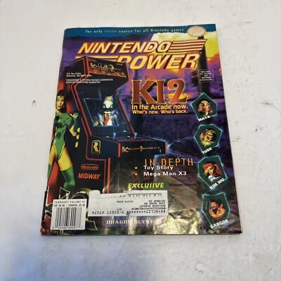 NINTENDO POWER Magazine FEBRUARY 1996 Volume 81 - KILLER INSTINCT 2 +Poster - Image 1 of 4