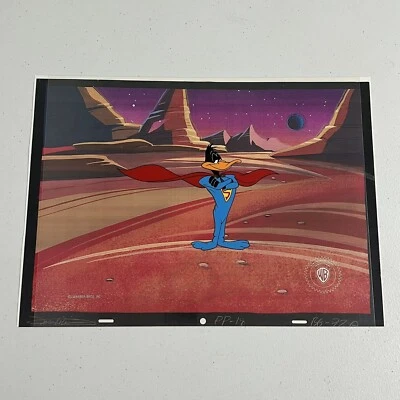 "Stupor Duck" Super Daffy Duck Warner Bros Sericel Limited Edition 1991 AP */250 - Image 1 of 2