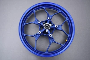 Blue Front Wheel Rim Aluminium 4,9Kg YAMAHA MT03 320 MT-03 2020-2023 - Picture 1 of 3