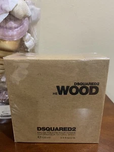 DSQUARED2 He Wood Men 3.4 oz EDT (Sealed) - Picture 1 of 2