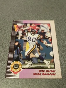 1992 Wild Card Field Force #28 Cris Carter Minnesota Vikings - Picture 1 of 2