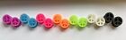 7 Pairs Soft Silicone Peace Double Flared Tunnels/Plugs/Gauges (0G)