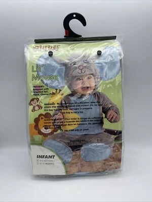 Infant Mouse Costume 0-6 Months Spirit Costume TOO CUTE!!! Brand New - Image 1 of 4