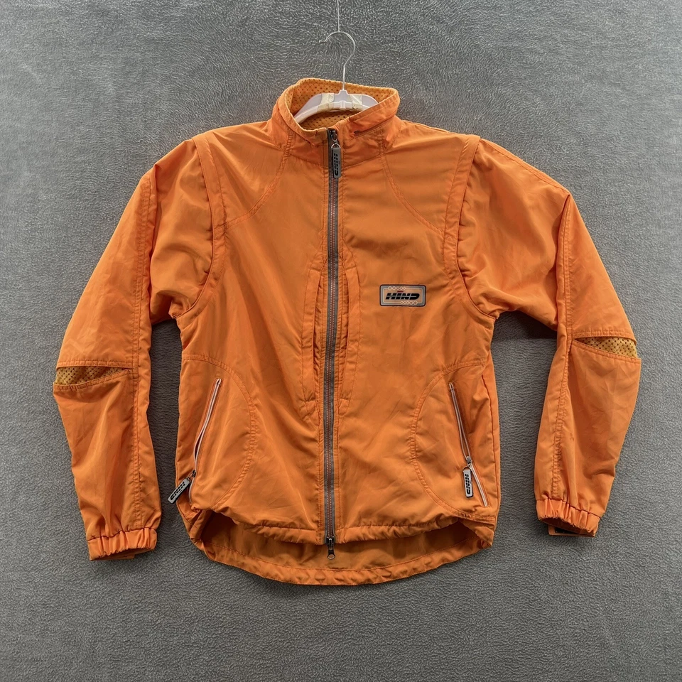 hind Womens Orange Cycling Athletic Mesh Breathable Windbreaker Jacket/vest M - Image 1 of 4