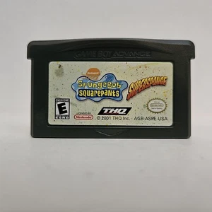 Nintendo Gameboy - SpongeBob Squarepants Supersponge Game Cartridge - Picture 1 of 2