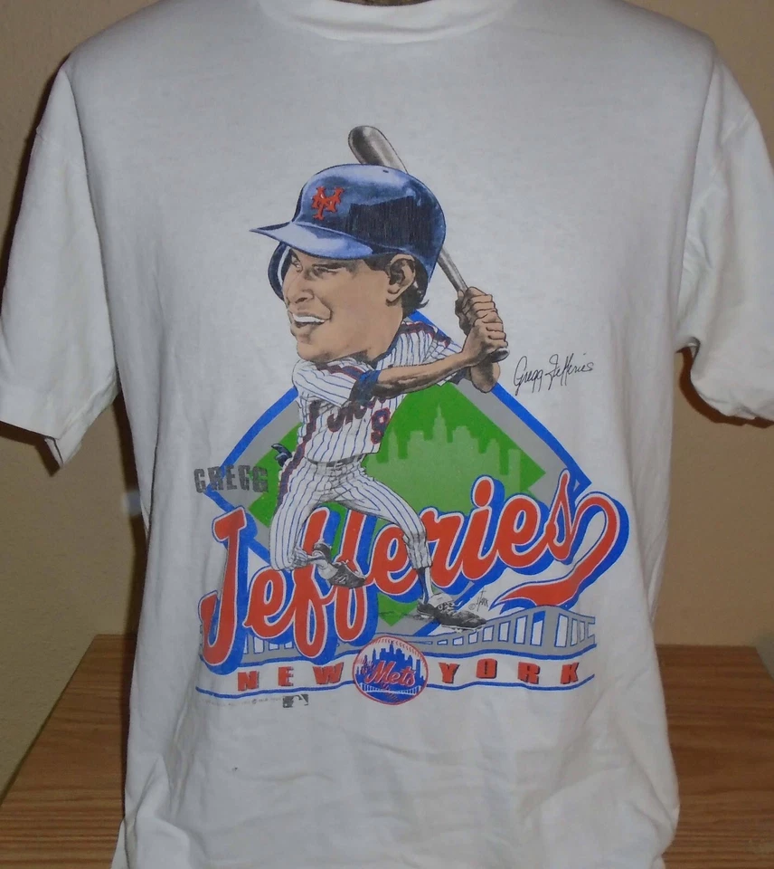 vintage New York Mets Greg Jefferies baseball Shirt Unisex Men Women KV28219 - Image 1 of 1