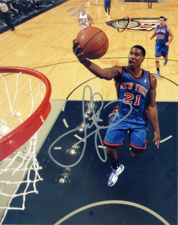 Foto firmada por Iman Shumpert Knicks 8x10 bailando con las estrellas Foto 1 de 1