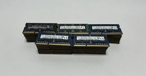 Lot of 50 DDR3 8GB PC3-12800S/L Laptop 1600MHz Memory RAM Mixed Major Brands - Picture 1 of 3