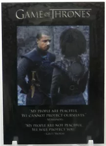 Zitatkarte GOT Karte Q81, 2022 Rittenhouse Game of Thrones komplette Serie Vol. 2 - Bild 1 von 2