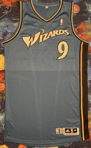 Authentic Adidas NBA Washington Wizards Gilbert Arenas Team Issued Jersey Cover