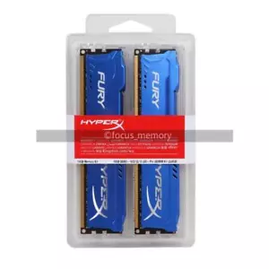 HyperX Ram DDR3 16GB (2x8GB) 1600MHz DIMM HX316LC10FBK2/16 Desktop Memory Kits - Picture 1 of 4