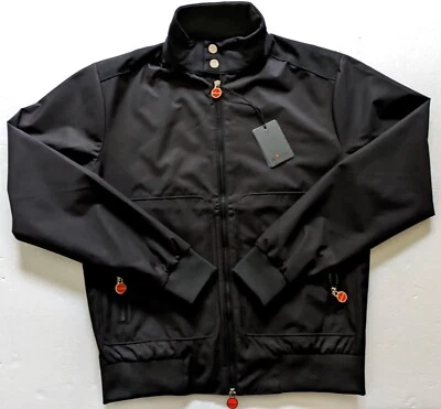 JAQUETA CORTA-VENTO MASCULINA KITON PRETA MOLA TAMANHO M - Imagem 1 de 4