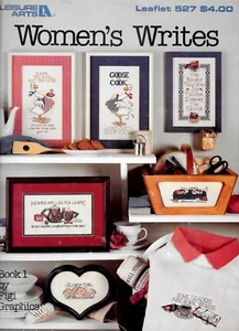 Women's Writes (Rights) Leisure Arts, 11 Fun Feminist Cross Stitch Patterns - Picture 1 of 2