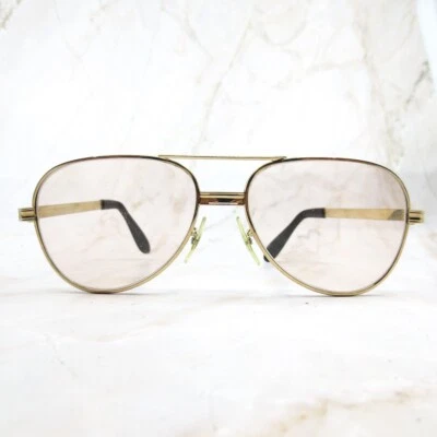 Gafas de sol TITMUS de colección marco Z87 5-1/2 para hombre metal dorado borde completo forma de aviador Foto 1 de 4