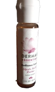Derma E Essentials Radiance Toner 1 Oz Glycolic Acid & Rooibos New Without Box - Picture 1 of 3
