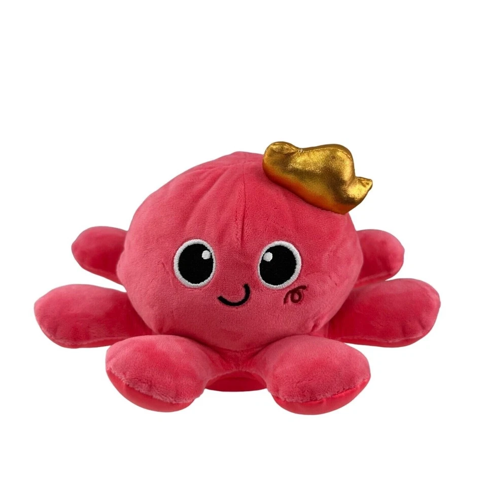 Розовый плюшевый осьминог игрушка Golden Crown гудок колеса основание музыкальный спиннинг взаимодействие - Изображение 1 из 4