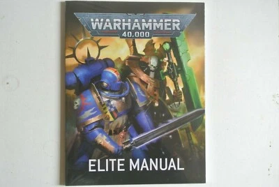 Warhammer 40k 9th Edition Elite Edition booklet books New Sealed Primaris Rules  - Image 1 of 2